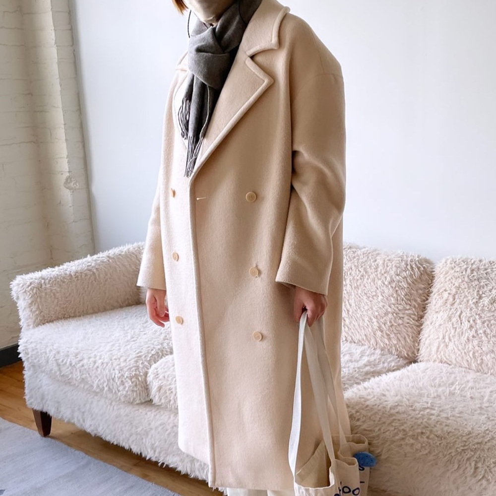 Oak + Fort Wool oversized coat